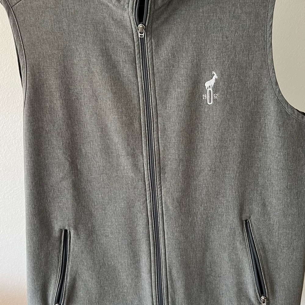 Linksoul Dark Gray Fleece Vest